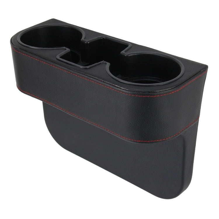 Car Seat Crevice Storage Box Cup Drink Holder Auto Pocket Stowing Tidying for Phone Pad Card Coin Case Car Accessories(Black) by buy2fix