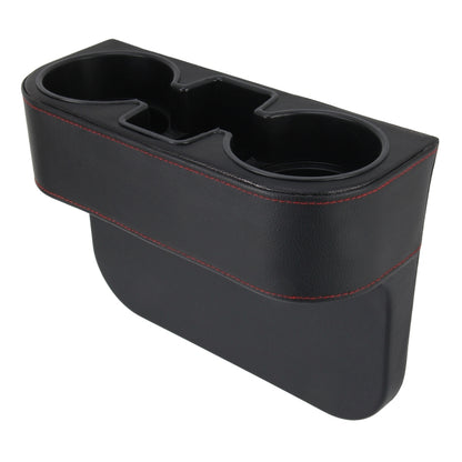 Car Seat Crevice Storage Box Cup Drink Holder Auto Pocket Stowing Tidying for Phone Pad Card Coin Case Car Accessories(Black) by buy2fix