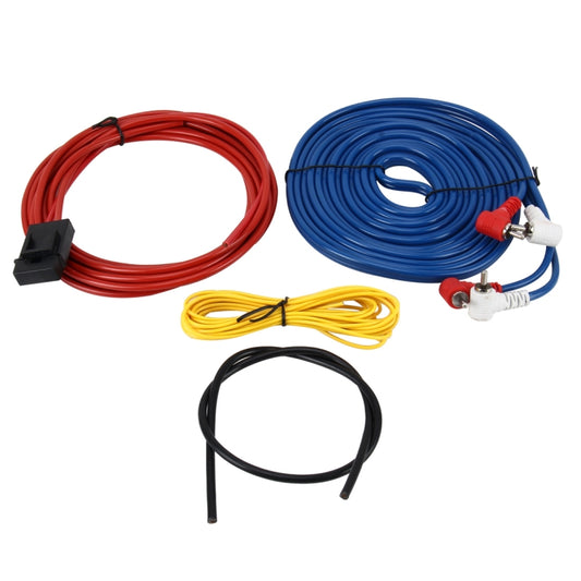 Car Audio Speakers Wiring kits Speaker Cable Subwoofer Amplifier Installation Cable Kit Power Cable  Car Speaker Power Amplifier Car Power Amplifier Car Audio Line + Power Line Suit - Car Amplifiers by buy2fix | Online Shopping UK | buy2fix
