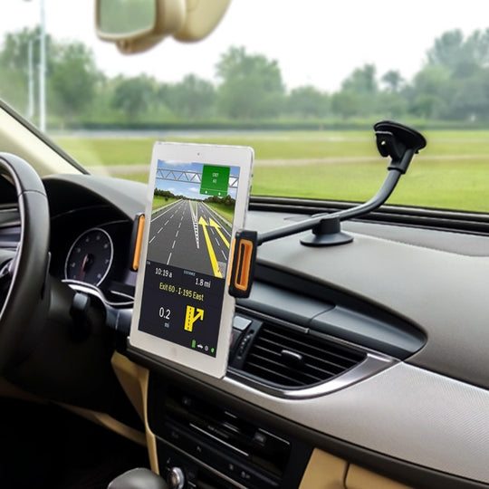 Auto Car Tablet PC Holder Cradle Tablet Car Holder, For Device Length in 15 inch, Random Color Delivery