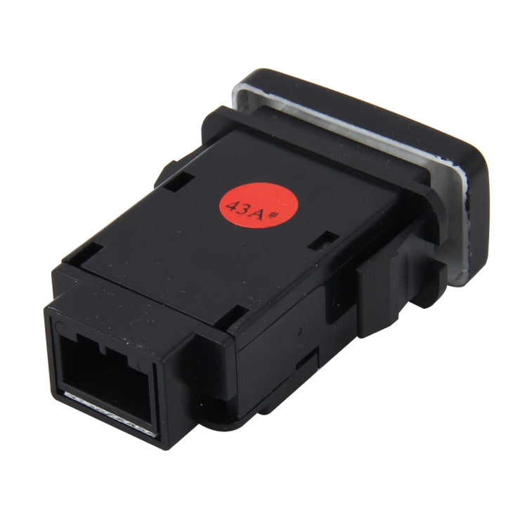 Car Fog Light Lamp Indicator 5 PIN On and Off Button Switch Control 4 Cable Auto Car Fog Light 5 Pin Switch On-Off Button Switch for Toyota, Large Size: 6*2.8*1.7cm(Yellow Light) - Car Switches by buy2fix | Online Shopping UK | buy2fix