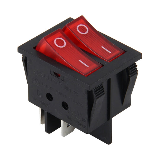 Car Truck Boat Switch Toggle Light Switch 4pin Waterproof 12/24V Car Auto Universal DIY 4 Pin Double Control Switch OFF-ON Push Button - Car Switches by buy2fix | Online Shopping UK | buy2fix