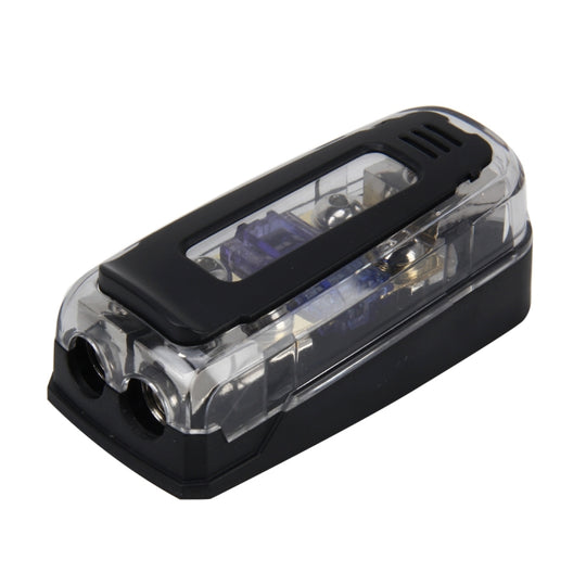 Auto Stereo Car Audio Sicherungshalter Versicherung 60A Car Audio Sicherungshalter 1 in 2 Möglichkeiten Auto Auto Sicherungshalter Flachsicherungshalter für Car Audio