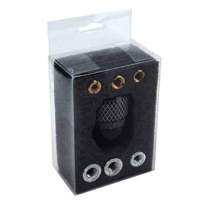 Universal Car Gear Shift Knob Modified Car Gear Shift Knob Auto Transmission Shift Lever Knob Gear Knobs(Black) by buy2fix