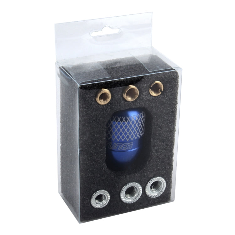 Universal Car Gear Shift Knob Modified Car Gear Shift Knob Auto Transmission Shift Lever Knob Gear Knobs(Blue) by buy2fix