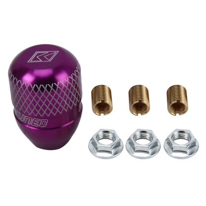 Universal Car Gear Shift Knob Modified Car Gear Shift Knob Auto Transmission Shift Lever Knob Gear Knobs(Purple) by buy2fix