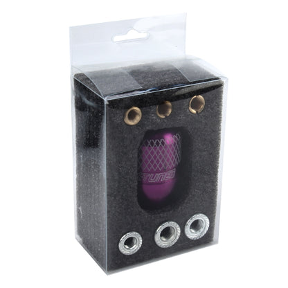 Universal Car Gear Shift Knob Modified Car Gear Shift Knob Auto Transmission Shift Lever Knob Gear Knobs(Purple) by buy2fix