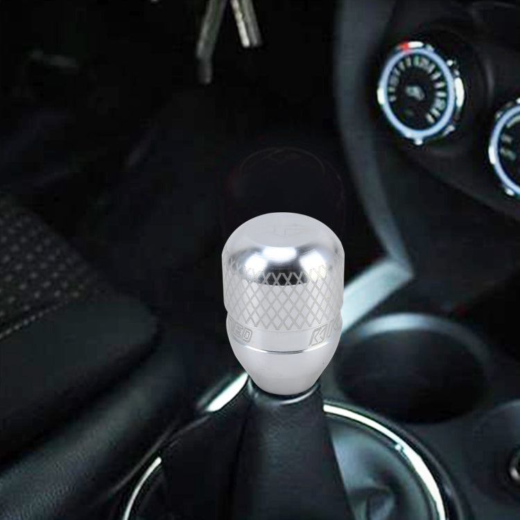 Universal Car Gear Shift Knob Modified Car Gear Shift Knob Auto Transmission Shift Lever Knob Gear Knobs(Silver) by buy2fix