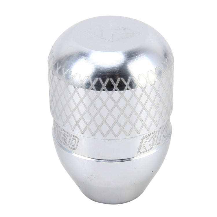 Universal Car Gear Shift Knob Modified Car Gear Shift Knob Auto Transmission Shift Lever Knob Gear Knobs(Silver) by buy2fix