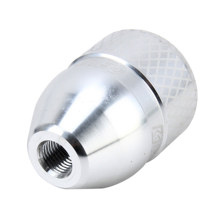 Universal Car Gear Shift Knob Modified Car Gear Shift Knob Auto Transmission Shift Lever Knob Gear Knobs(Silver) by buy2fix