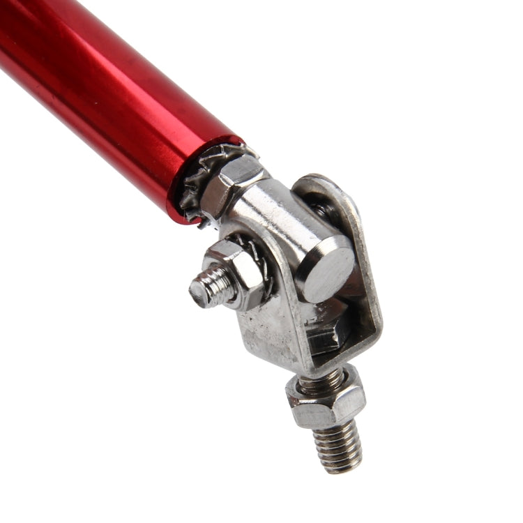 2 PCS Car Modification Large Surrounded By The Rod Telescopic Lever Front and Rear Bars Fixed Front Lip Back Shovel Adjustable Small Rod, Length: 7.5cm(Red) - Trunk & Bumper Accessories by buy2fix | Online Shopping UK | buy2fix