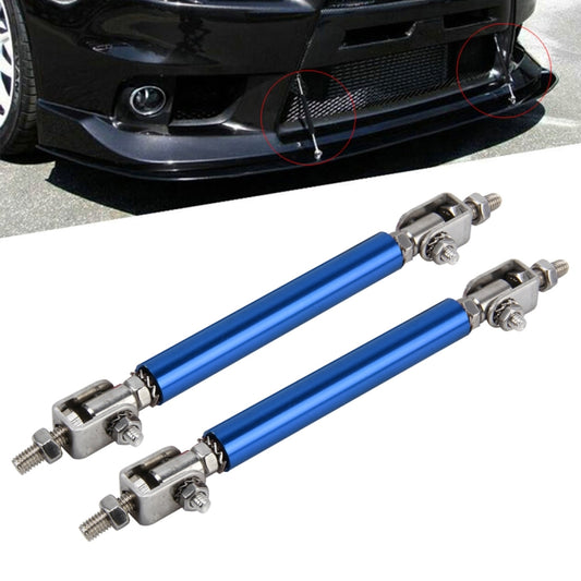 2 PCS Car Modification Large Surrounded By The Rod Telescopic Lever Front and Rear Bars Fixed Front Lip Back Shovel Adjustable Small Rod, Length: 15cm(Blue) - Trunk & Bumper Accessories by buy2fix | Online Shopping UK | buy2fix