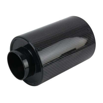 Universal Air Intakes Short Cold Racing Aluminium Air Intake Pipe Hose High Flow Cold Air Extension System Air Filter - Air Intake System by buy2fix | Online Shopping UK | buy2fix