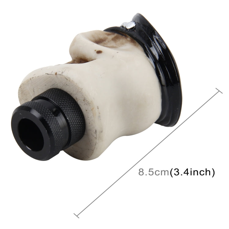 Universal Skull with A Hat Shape Car Gear Shift Knob Modified Car Gear Shift Knob Auto Transmission Shift Lever Knob Resin Gear Knobs by buy2fix