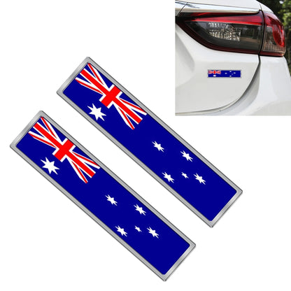 2 PCS Australian Flag Pattern Rectangle Car-Styling Sticker Random Decorative Sticker by buy2fix