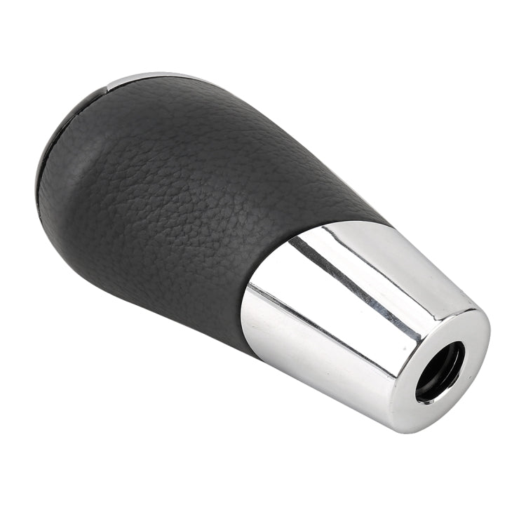 Universal Carbon Fiber Texture Leather Hole Pattern Car Gear Shift Knob Modified Shifter Lever Knob by buy2fix