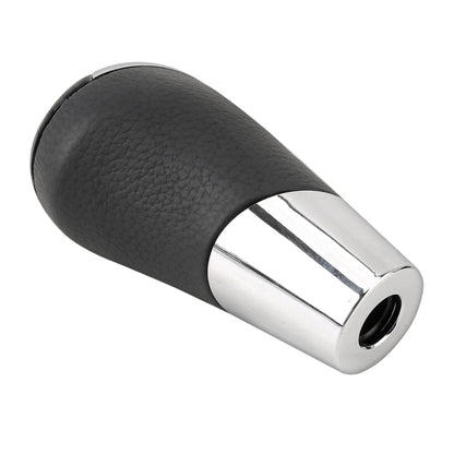 Universal Carbon Fiber Texture Leather Hole Pattern Car Gear Shift Knob Modified Shifter Lever Knob by buy2fix