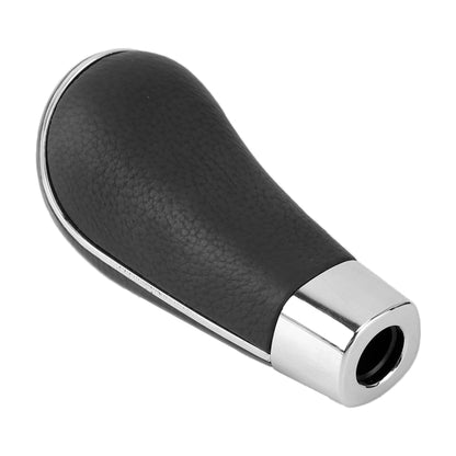 Universal Carbon Fiber Texture Leather Hole Pattern Car Gear Shift Knob Modified Shifter Lever Knob by buy2fix