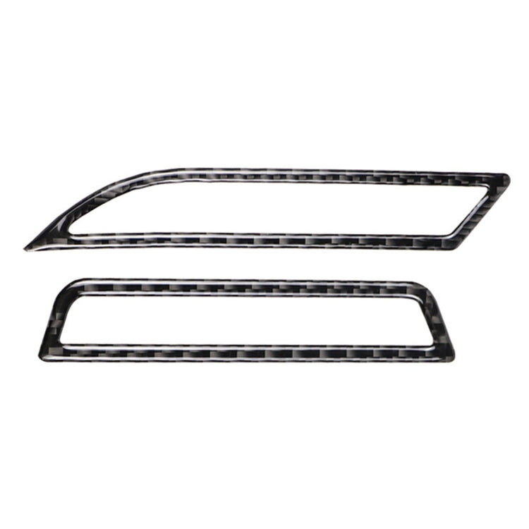 Car Carbon Fiber Air Outlet Decorative Sticker for Volkswagen Golf 7 2013-2017, Left Drive by buy2fix