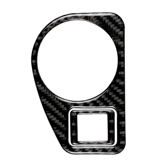 Car Carbon Fiber Headlight Switch Panel Decorative Sticker for Volkswagen Golf 7 2013-2017, Left Drive by buy2fix