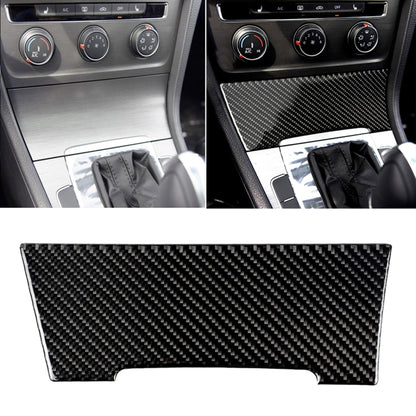 Car Carbon Fiber Cigarette Lighter Decorative Sticker for Volkswagen Golf 7 2013-2017 by buy2fix