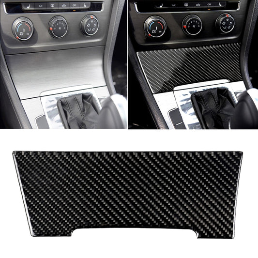 Car Carbon Fiber Cigarette Lighter Decorative Sticker for Volkswagen Golf 7 2013-2017 by buy2fix