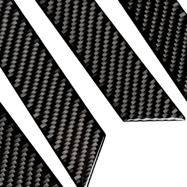 Car Carbon Fiber Door Handle Decorative Sticker for Volkswagen Golf 7 2013-2017 by buy2fix