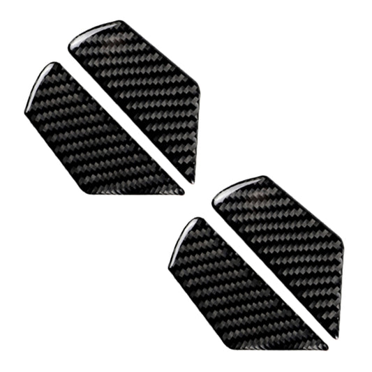 Car Carbon Fiber Door Inner Handle Wrist Panel Decorative Sticker for Volkswagen Golf 7 2013-2017 by buy2fix