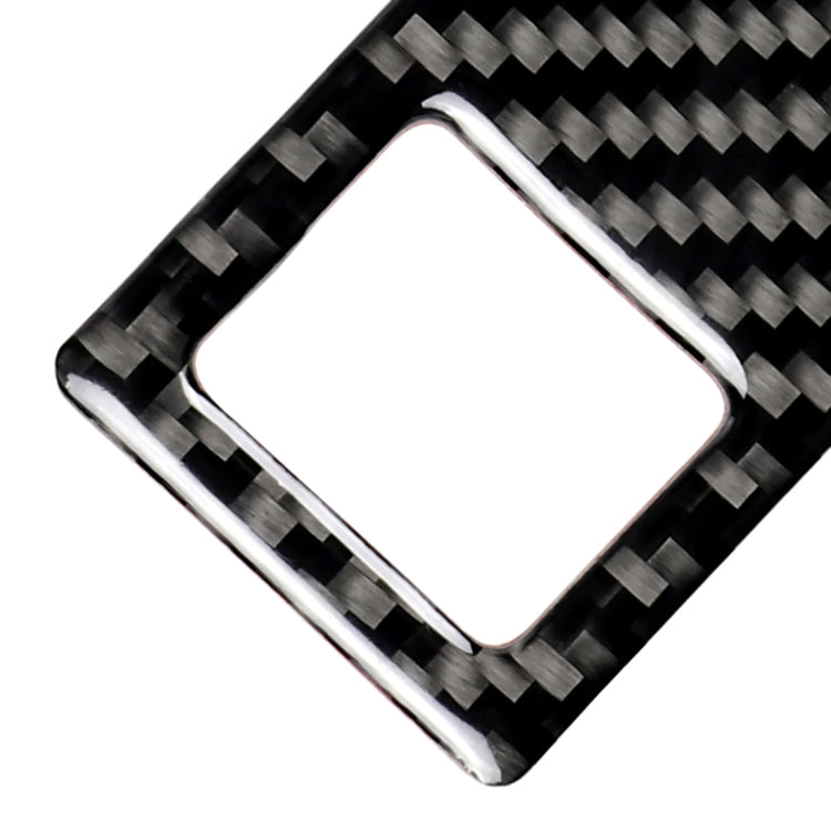 Car Carbon Fiber Emergency Light Frame Decorative Sticker for Volkswagen Golf 7 2013-2017, Left Drive by buy2fix