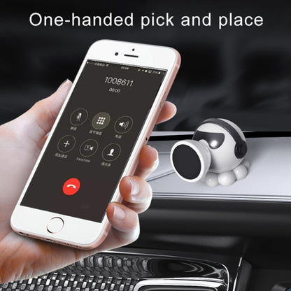 Car Octopus Shape Magnetic Mobile Phone Holder (White) by buy2fix