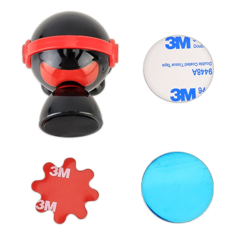 Car Octopus Shape Magnetic Mobile Phone Holder (White) by buy2fix