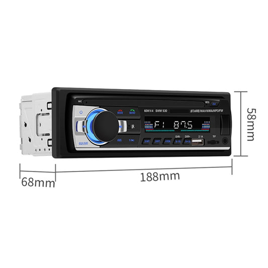 SWM-530 12V Universal Car Dual USB Charger Radio Receiver MP3 Player, Support FM & Bluetooth with Remote Control by buy2fix