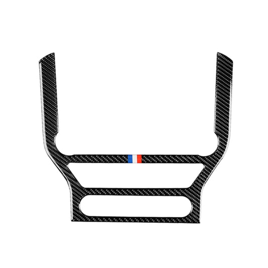 Car USA Color Carbon Fiber CD Panel Decorative Sticker for Ford Mustang 2015-2017 by buy2fix