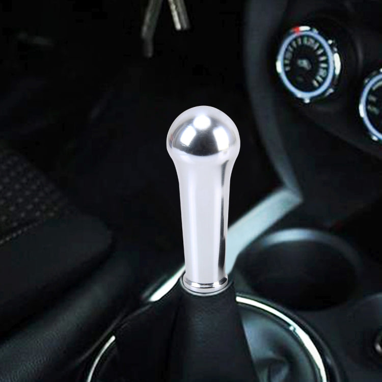 Universal Car Modified Shifter Lever Cover Manual Automatic Gear Shift Knob, Size: 10*4cm (Silver) by buy2fix