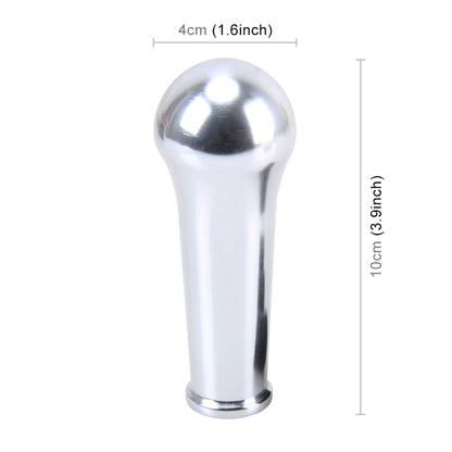 Universal Car Modified Shifter Lever Cover Manual Automatic Gear Shift Knob, Size: 10*4cm (Silver) by buy2fix