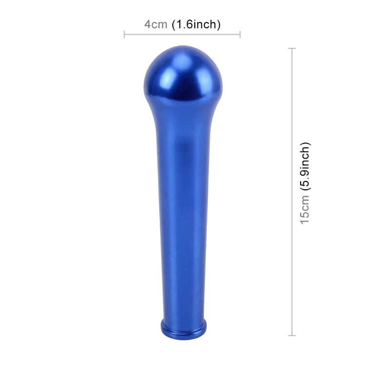 Universal Car Modified Shifter Lever Cover Manual Automatic Gear Shift Knob, Size: 15*4cm(Blue) by buy2fix