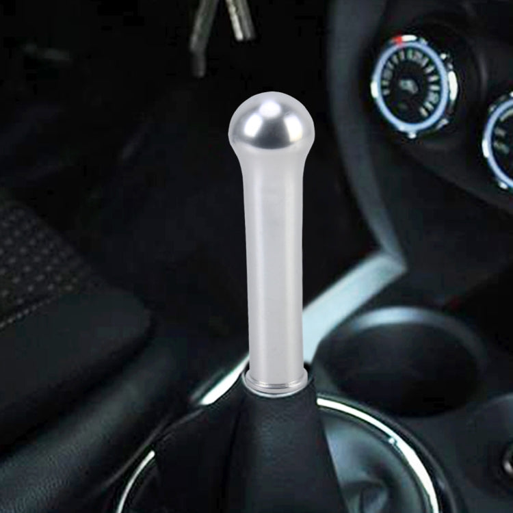 Universal Car Modified Shifter Lever Cover Manual Automatic Gear Shift Knob, Size: 15*4cm(Silver) by buy2fix