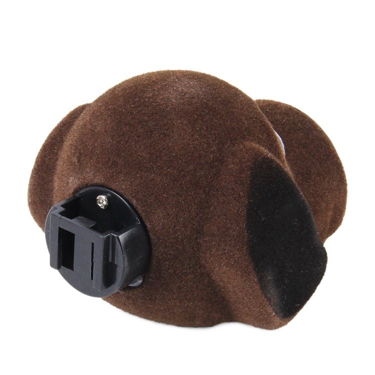 Car Cartoon Diffuser Air Freshener Perfume Vent Clip Styling Magnetic Support Phone Holder (Taupe) by buy2fix