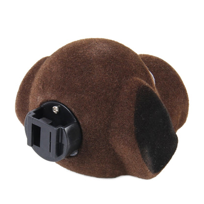 Car Cartoon Diffuser Air Freshener Perfume Vent Clip Styling Magnetic Support Phone Holder (Taupe) by buy2fix