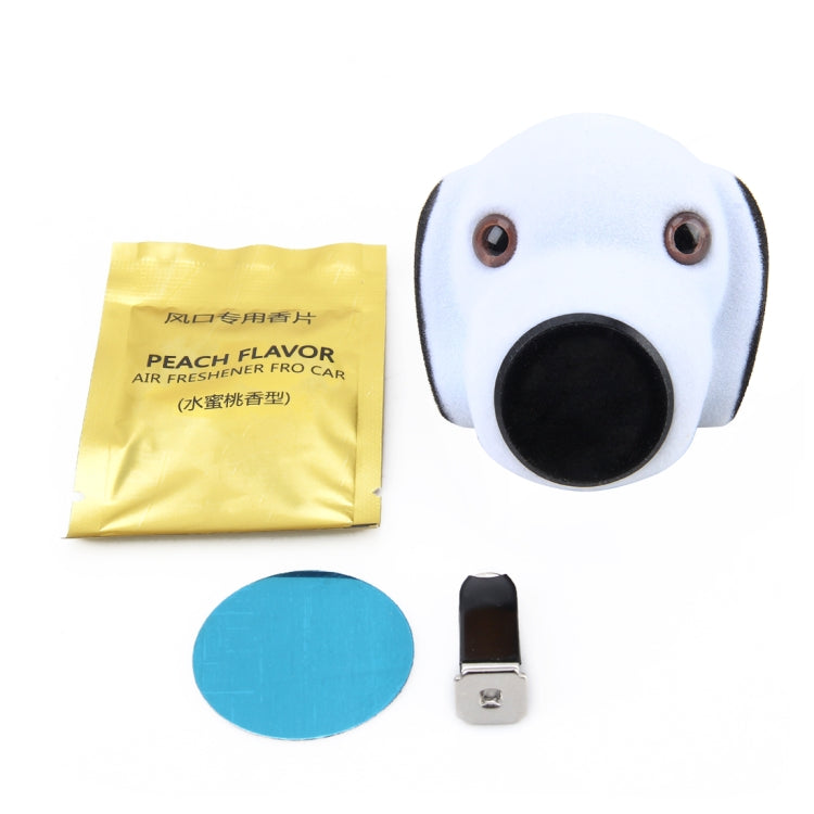 Car Cartoon Diffuser Air Freshener Perfume Vent Clip Styling Magnetic Support Phone Holder (White) by buy2fix
