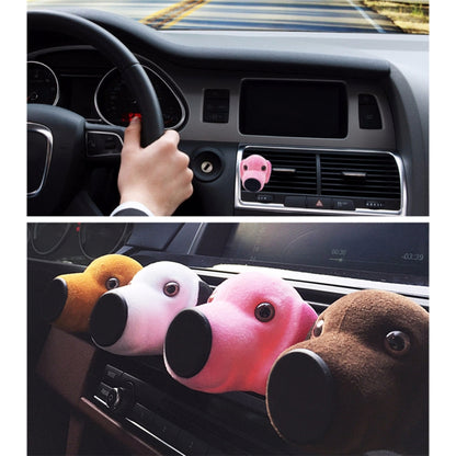 Car Cartoon Diffuser Air Freshener Perfume Vent Clip Styling Magnetic Support Phone Holder (White) by buy2fix