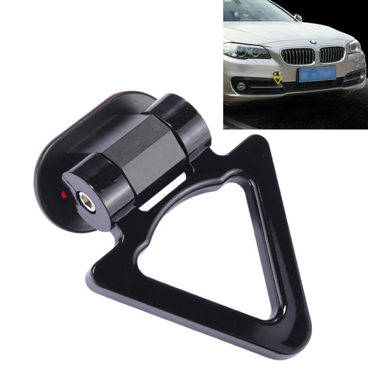 Car Truck Bumper Triangle Tow Hook Adhesive Decal Sticker Exterior Decoration(Black) by buy2fix