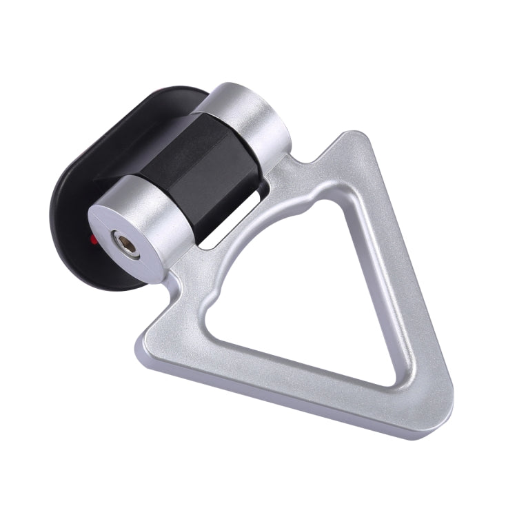 Car Truck Bumper Triangle Tow Hook Adhesive Decal Sticker Exterior Decoration (Silver) by buy2fix