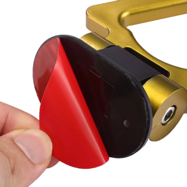 Car Truck Bumper Triangle Tow Hook Adhesive Decal Sticker Exterior Decoration (Yellow) by buy2fix