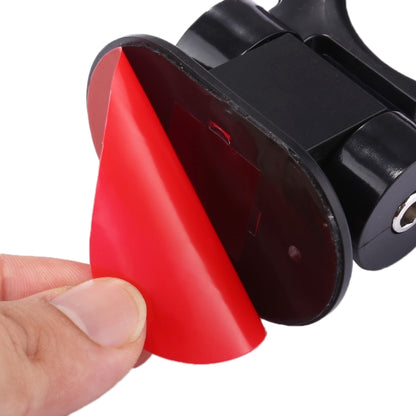 Car Truck Bumper Round Tow Hook Ring Adhesive Decal Sticker Exterior Decoration(Black) by buy2fix