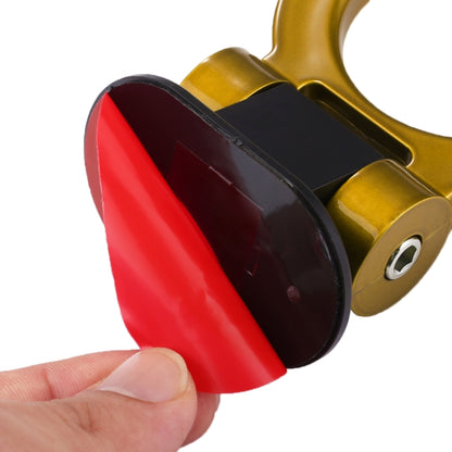 Car Truck Bumper Round Tow Hook Ring Adhesive Decal Sticker Exterior Decoration (Yellow) by buy2fix