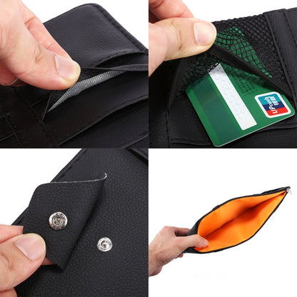 Car Sun Visor Board Paper Tissue Box CD Case Zipper Holder Card Bag Organizer (Black) by buy2fix