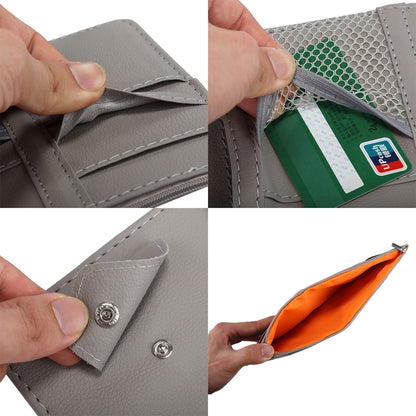 Car Sun Visor Board Paper Tissue Box CD Case Zipper Holder Card Bag Organizer (Grey) by buy2fix