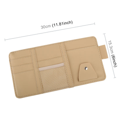 Universal Car Sun Visor Board Paper Tissue Box CD Storage Case Holder Card Bag Organizer (Yellow) by buy2fix