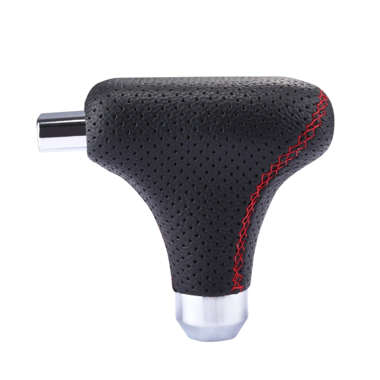 Universal Vehicle Car Black Leather Shifter Cover Manual Automatic Gear Shift Knob by buy2fix